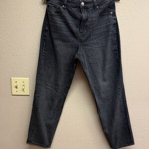 American Eagle Outfitters Black Straight Leg Jeans
